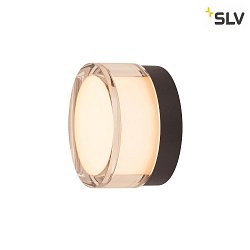 wall and ceiling luminaire CYFT IP44, black dimmable