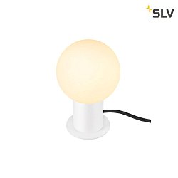 Lampada da tavolo VARYT E14 IP20, bianco