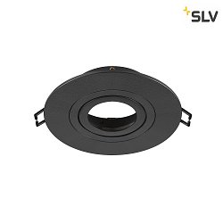 Anneau de montage au plafond NEW TRIA 75 XL rond, noir