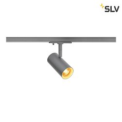 1-phase spot NOBLO SPOT round, swivelling, rotatable IP20, grey dimmable