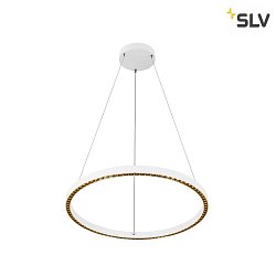 LED Pendelleuchte ONE CUBE, IP20,  80.5cm, 54W 3000K 4000lm 44, UGR 19, DALI dimmbar, wei