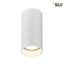 Downlight KAMI CL SINGLE cylindrique, rigide, version pour montage en surface GU10 IP20, blanc mat gradable