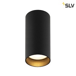 Downlight KAMI CL SINGLE cylindrique, rigide, version pour montage en surface GU10 IP20, noir mat gradable