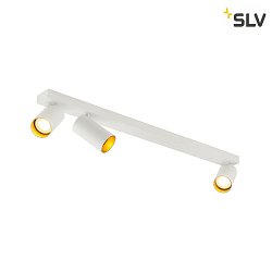 Plafoniera KAMI 3-Lampadine GU10 IP20, oro, bianco