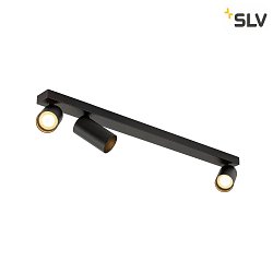 Plafoniera KAMI 3-Lampadine GU10 IP20, nero