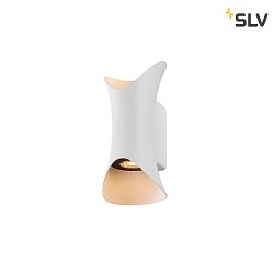 Luminaire mural dextrieur MODELA UP/DOWN haut bas, rsistant aux chocs IP65, blanc mat gradable