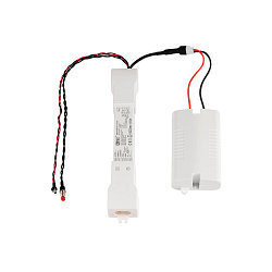 Notlichtelement, inkl. Akku, Statusanzeige, Testfunktionen, DALI dimmbar