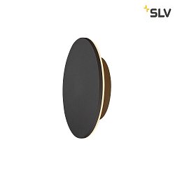 Luminaire mural dextrieur D-RING M PHASE IP65, noir gradable