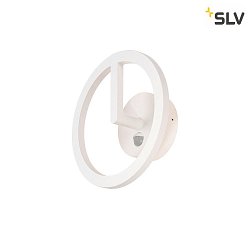 Applique da esterno Q-RING SENSOR con sensore, commutabile IP54, bianco 
