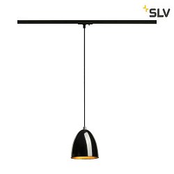 1- Luminaire  suspension monophas PARA CONE 14 GU10 IP20, noir gradable