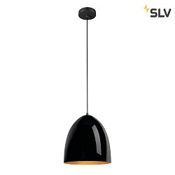 Pendelleuchte PARA CONE 30, E27 max. 60W, Aluminium, schwarz / gold
