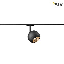1-Phasen-Strahler LIGHT EYE  150, rund, GU10 max. 13W, drehbar und schwenkbar, matt schwarz