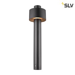 Outdoor Stehleuchte PHOTONI CYL POLE 75, IP65 IK08, 75cm, zylindrisch, E27, Aluminium, seeluft-bestndig, schwarz matt
