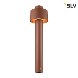 Outdoor Stehleuchte PHOTONI CYL POLE 75, IP65 IK08, 75cm, zylindrisch, E27, Aluminium, seeluft-bestndig, rost matt