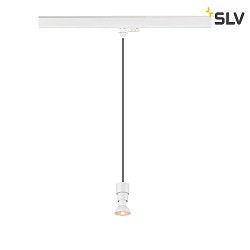 Apparecchio a sospensione trifase PURI 2.0 BASIC GU10 IP20, bianco dimmerabile