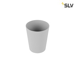 lamp shade PURI 2.0 - CONE conical, grey
