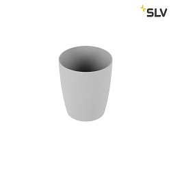 lamp shade PURI 2.0 - DOME half round, grey