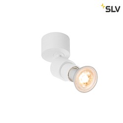 Wand- und Deckenleuchte PURI 2.0 Basic, rund, GU10 max. 6W, wei