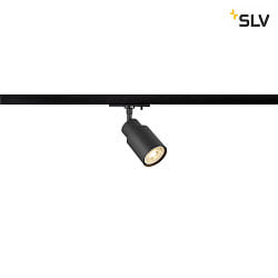 1-Phasen-Strahler PURI 2.0 TUBE, GU10 max. 6W, drehbar und schwenkbar, schwarz