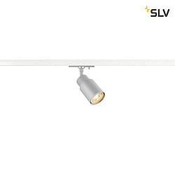 1-Phasen-Strahler PURI 2.0 TUBE, GU10 max. 6W, drehbar und schwenkbar, grau