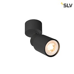 Wand- und Deckenleuchte PURI 2.0 TUBE, GU10 max. 6W , schwarz