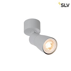 Wand- und Deckenleuchte PURI 2.0 DOME, GU10 max. 6W , grau