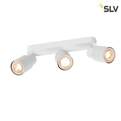Wand- und Deckenleuchte PURI 2.0 TUBE, Long, 3x GU10 max. 6W GU10, wei