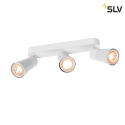 Wand- und Deckenleuchte PURI 2.0 CONE, Long, 3x GU10 max. 6W GU10, wei
