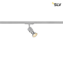 1-Phasen-Strahler PURI 2.0 BASIC, GU10 max. 6W, drehbar und schwenkbar, grau