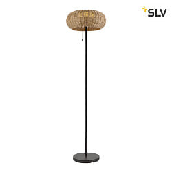 LED Ootdoor Solar Stehleuchte ADEGAN, 4,35W, 2200K, 100lm, IP65, dimmbar, braun