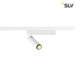 LED 1-Phasen-Strahler GRIP! S PHASE DTW, zylindrisch, 11W 2000-3000K 29, CRi >90, Dim-to-Warm, schwenkbar, wei / schwarz