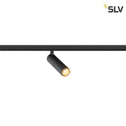LED Niedervolt-Spot GRIP! S DALI, zylindrisch, 48V, 9.8W 3000K 29, DALI dimmbar, schwenkbar, schwarz / gold