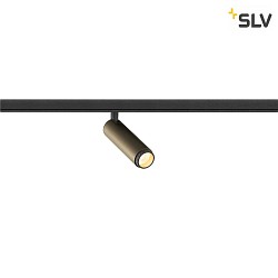 LED Niedervolt-Spot GRIP! S DALI, zylindrisch, 48V, 9.8W 3000K 29, DALI dimmbar, schwenkbar, bronze / schwarz