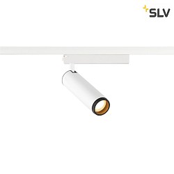 LED 1-Phasen-Strahler GRIP! M PHASE, zylindrisch, 20W 3000K 42, CRi >90, UGR <19, dimmbar, schwenkbar, wei / schwarz