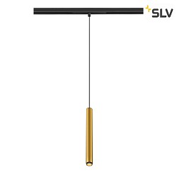 Luci a sospesione GRIP! S 48V DALI per VDU, controllabile da DALI IP20, oro opaco dimmerabile