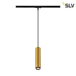 1-Phasen Pendelleuchte GRIP! L, GU10 max. 6W, gold / schwarz