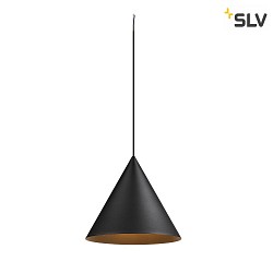 Luci a sospesione MAGICO 38 E27 IP20, nero opaco dimmerabile