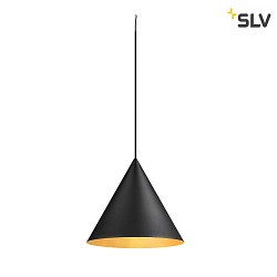 Luci a sospesione MAGICO 38 E27 IP20, nero opaco dimmerabile