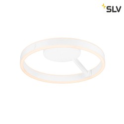 Applique et plafonnier ONE DALI Ø40CM haut bas, contrôlable par DALI, CCT Switch, forme de l'anneau IP20, blanche gradable