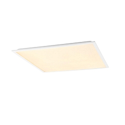 LED Einlege-Deckenleuchte PANEL C 625 ON-OFF, IP54 IK02, 59.5cm, 34W 3000/4000K (CCT Switch), UGR <19, schaltbar, CRI 80