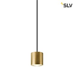Luci a sospesione OCULUS PHASE DTW PVD rotondo, Dim-To-Warm, regolabile IP20, ottone spazzolato dimmerabile