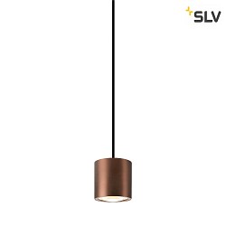 Luci a sospesione OCULUS PHASE DTW PVD rotondo, Dim-To-Warm, regolabile IP20, rame dimmerabile