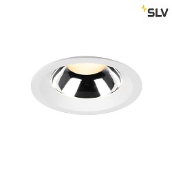LED Einbauleuchte DOWNLIGHT C 150, IP54, CRi >90, UGR <22, Multipower, schaltbar, starr, wei / Chrom, 8/14/20W 3000K