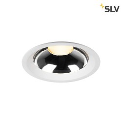 LED Einbauleuchte DOWNLIGHT C 200, IP54, CRi >90, UGR <22, Multipower, schaltbar, starr, wei / Chrom, 8/16/24W 3000K