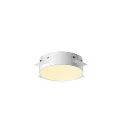 Apparecchio da incasso a soffitto MEDO 30 FRAMELESS rigido, per VDU, CCT Switch, a filo, commutabile IP20, bianco 