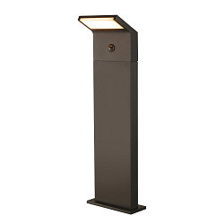 LED Outdoor Stehleuchte ORDI II POLE 70, eckig, mit Sensor, 10W, 2200/3000K, 700lmIP54, schwarz