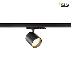Luminaire triphas TRACKSPOT V IP20, noir, laqu 