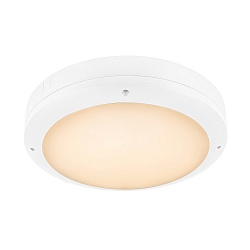 LED Aufbauleuchte OUTDOOR BULKHEAD V 360, IP65 IK10,  36cm, mit Sensor, 20W 3000/4000/6500K 110, CRI 80, schaltbar, wei