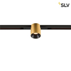 Spot FIXT-IT! rond, version pour montage encastr, adapt aux postes de travail avec cran IP20, or, noir, laqu gradable