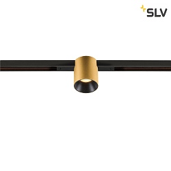 Spot FIXT-IT! rond, version pour montage encastr, adapt aux postes de travail avec cran IP20, or, noir, laqu gradable